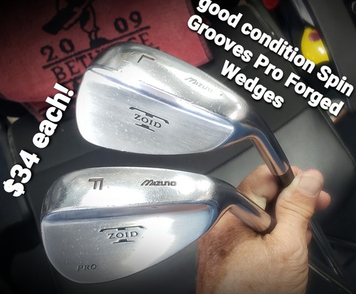 Mizuno pro forged wedges - mizuno, 56